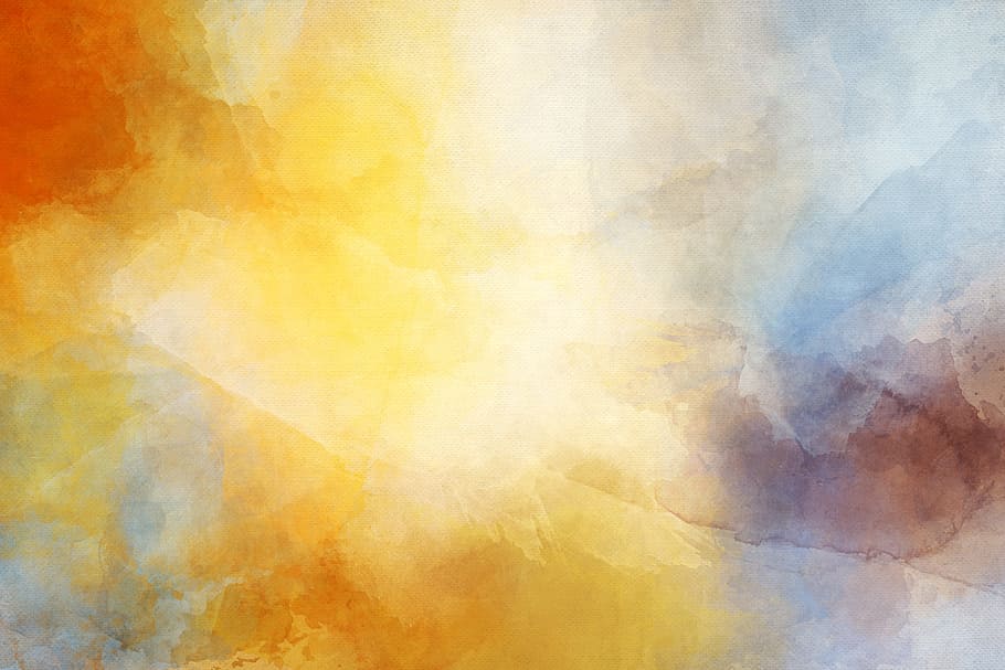 Abstract Watercolor Paintings, multi colored, beauty in nature, rough, brush stroke Free HD Wallpaper