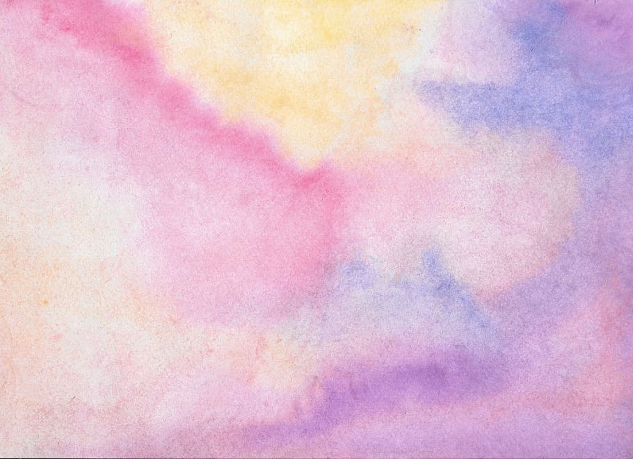 Abstract Watercolor Pattern, painted image, no people, colors, hand colored Free HD Wallpaper