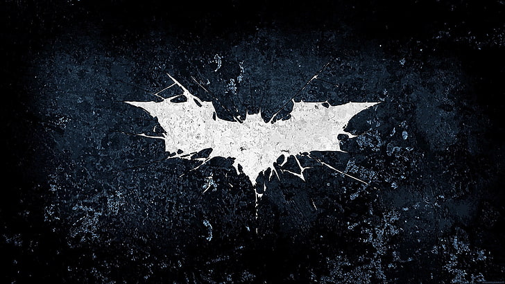 Awesome Batman Logo Dark Knight, batman logo, the dark knight rises, no people, high angle view Free HD Wallpaper