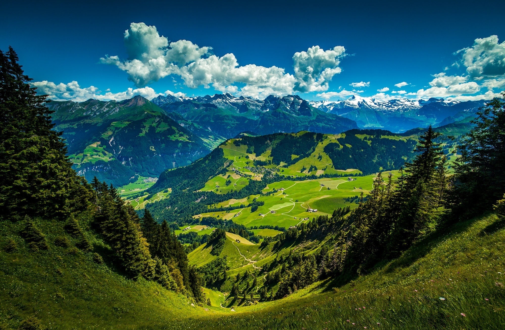 Beautiful Nature Landscape, sky, hills, outdoors, nature