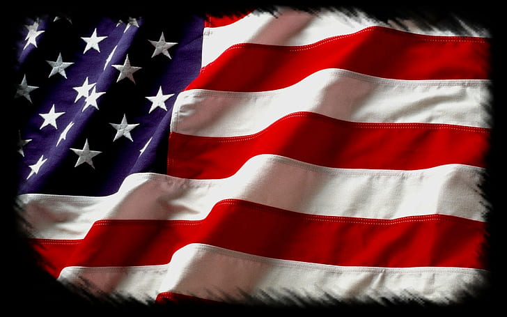 Big American Flag, stars and stripes, usa, american flag, flag, Free HD Wallpaper