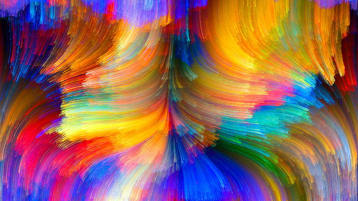 Bright, texture, template, spectrum, drawing Free HD Wallpaper