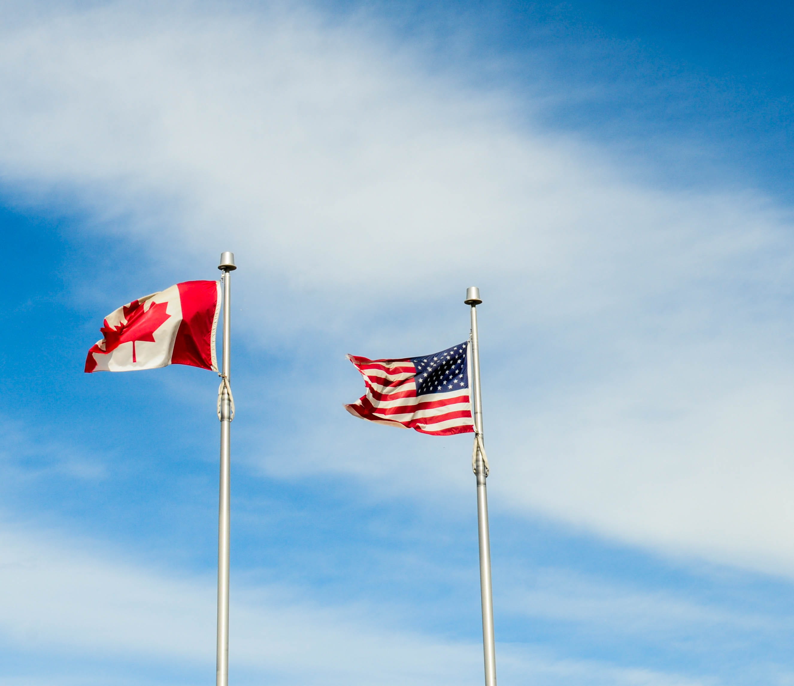 Canada Flag PC, striped, canadian, national icon, sky