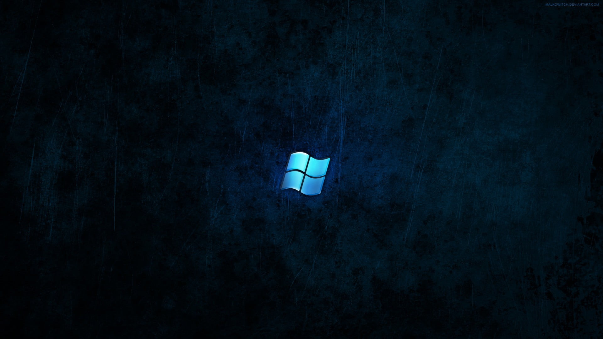 Cool Dark Blue, microsoft windows, electric lamp, single object, windows 10