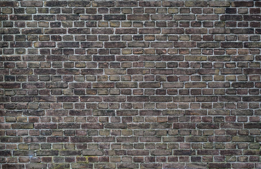 Dark Stone Wall, construction material, brickwork, repetition, building Free HD Wallpaper