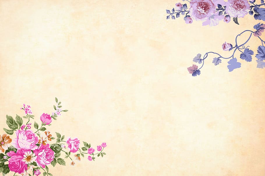 Flower Garden Borders, fashion, wedding, flora, congratulation Free HD Wallpaper