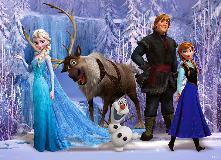 Frozen Movie Art, holiday, season, halloween, leisure activity Free HD Wallpaper