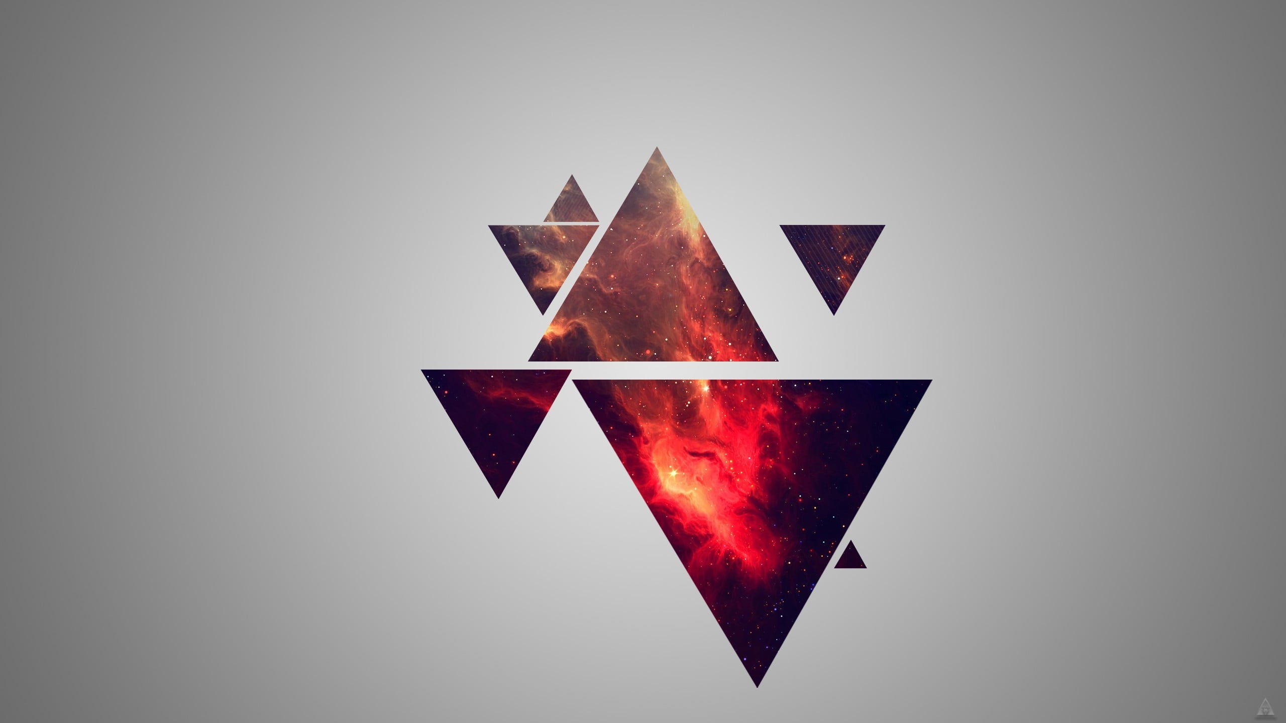 Hipster, illustration, nebula, creativity, triangle