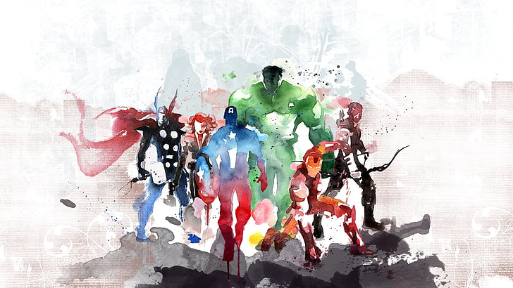Infinity Iron Man, male likeness, thor, representation, painted image Free HD Wallpaper