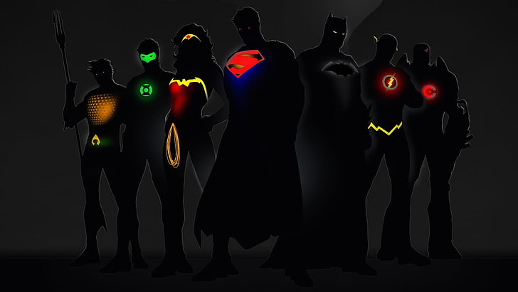 Justice League Cartoon, technology, black color, robot, cyborg Free HD Wallpaper