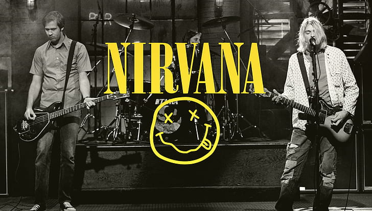 Kurt Cobain Fender, nirvana, kurt cobain, krist novoselic, dave grohl Free HD Wallpaper