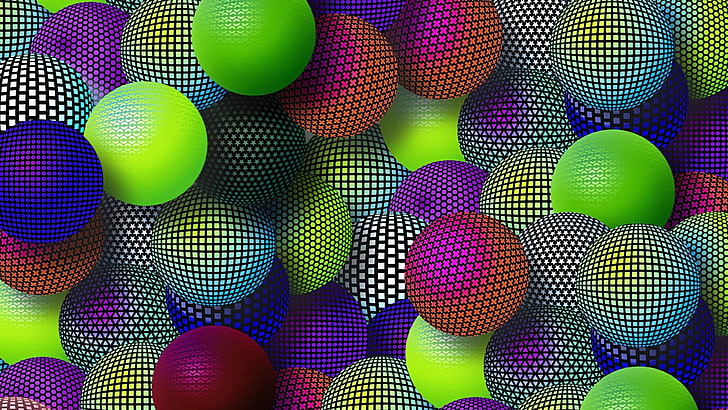 Multicolor, internet, black, mosaic, business Free HD Wallpaper