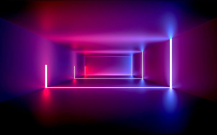 Neon Design, neon, room, design, background