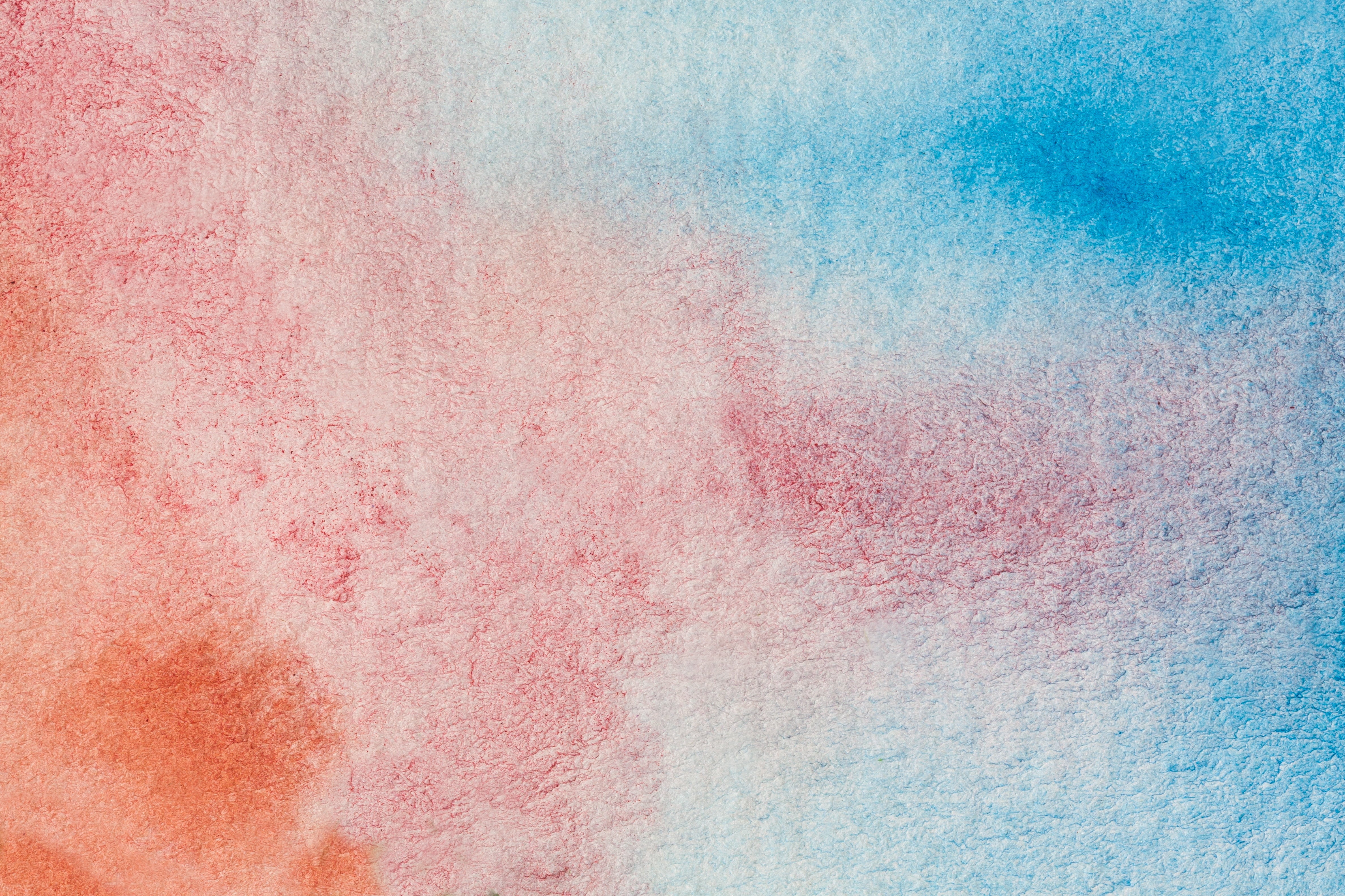 Red White and Blue Watercolor, pastel colored, indoors, orange color, fund