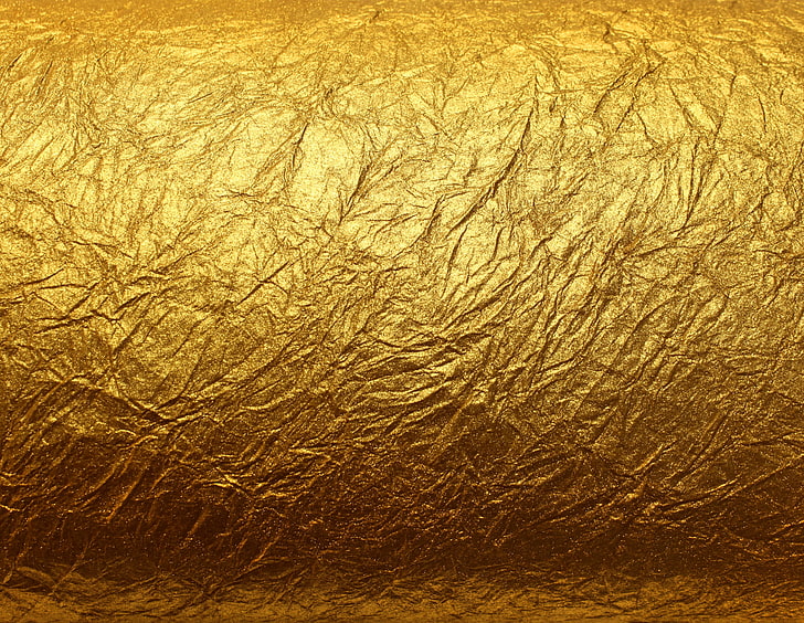 Shiny Gold Metal Color, brown, textured effect, old, luxury Free HD Wallpaper