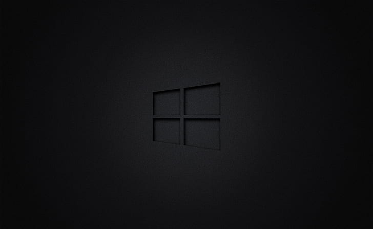 Windows 10 Black, black, windows, windows 10 Free HD Wallpaper
