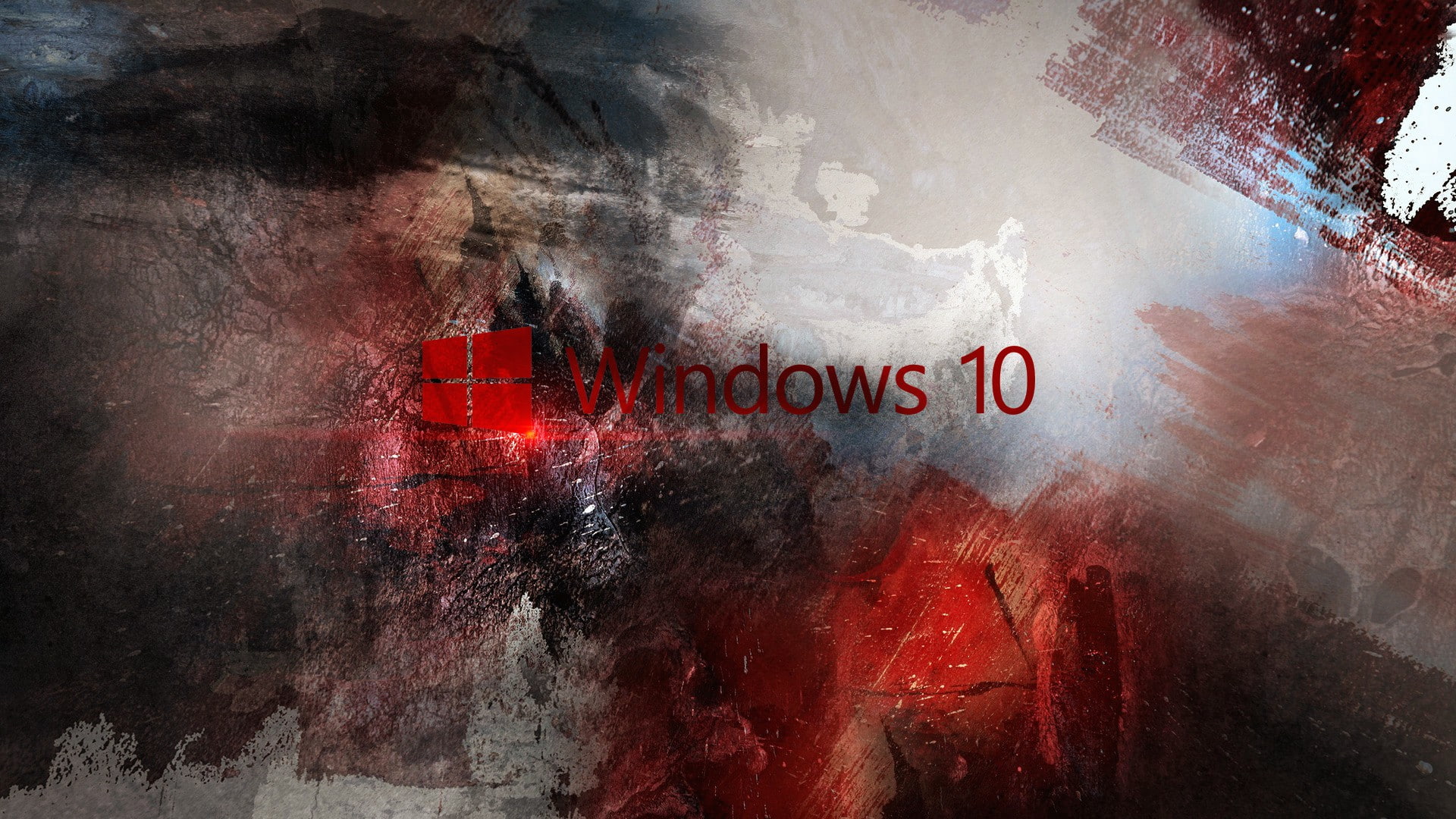 Windows 1.0 Logo, windose, red, hitech, microsoft