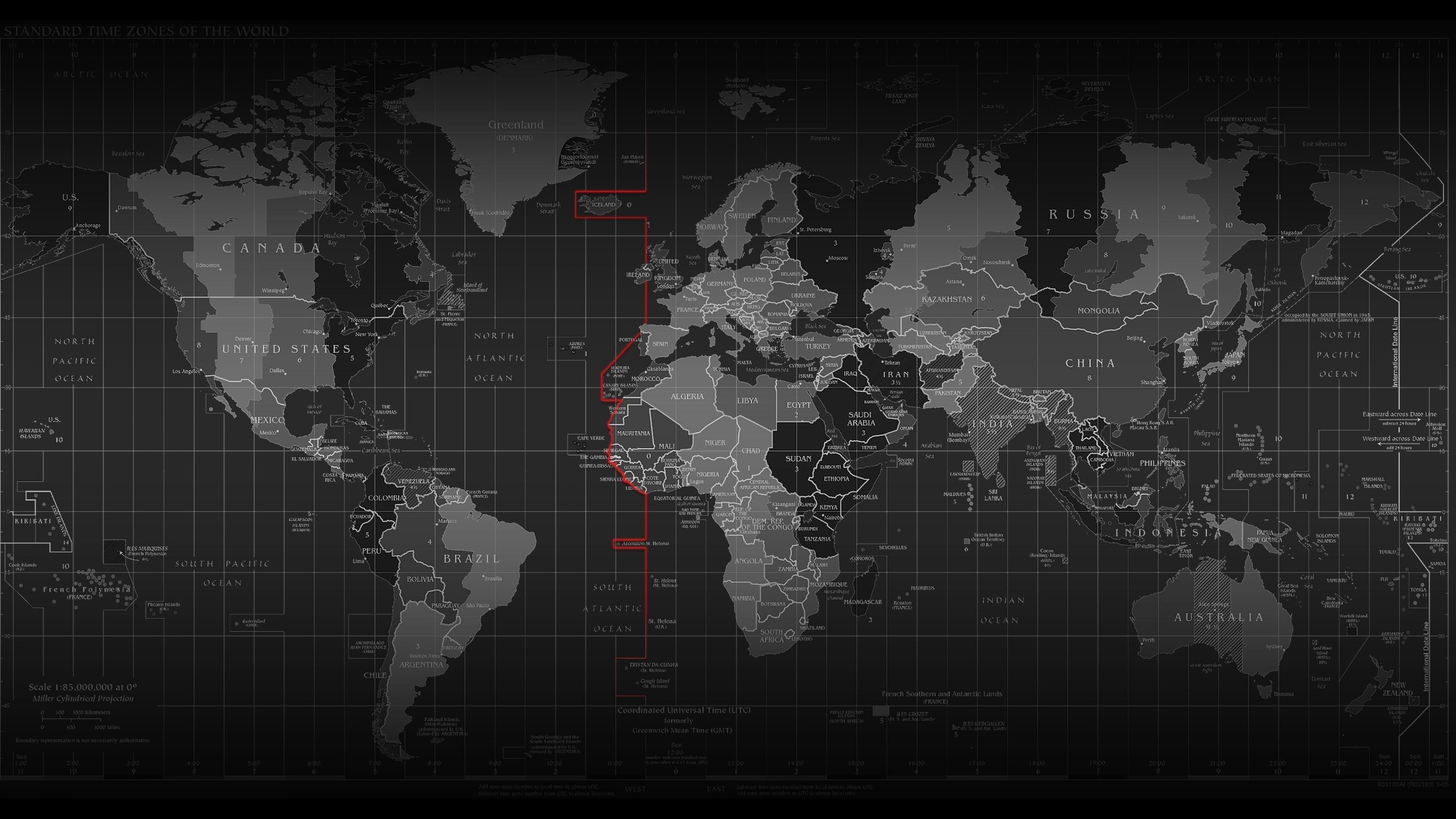 World Map Borders, continent, atmosphere, dark, black and white