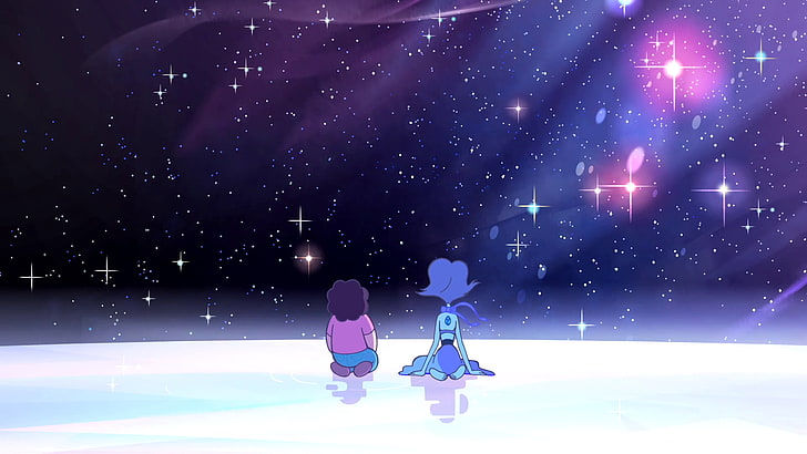 Aesthetic Steven Universe, steven universe, digital composite, tranquility, christmas Free HD Wallpaper