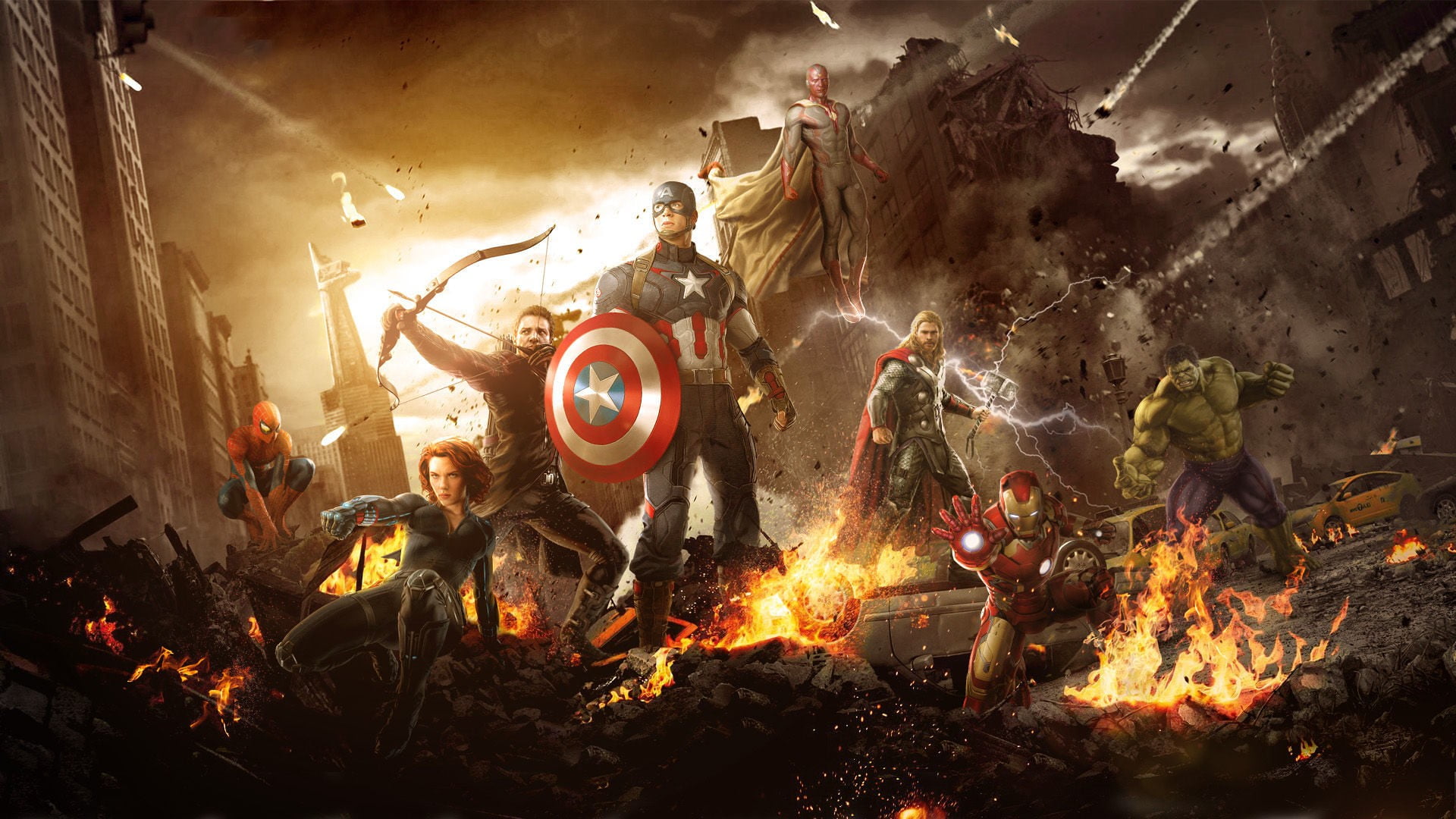 Avengers Captain America Civil War, avengers age of ultron, smoke physical structure, nature, long exposure