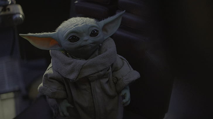 Baby Yoda Hat, the mandalorian, baby yoda Free HD Wallpaper