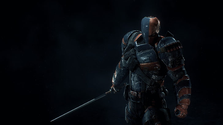 Batman vs Deathstroke, mid adult, weapon, conflict, batman Free HD Wallpaper