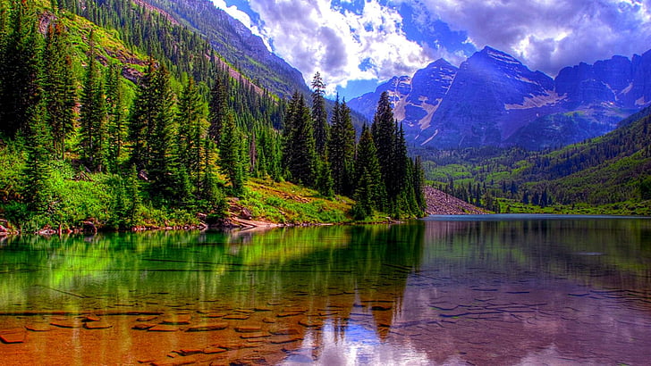 Best Nature, mountains, pines, trees, colorado Free HD Wallpaper