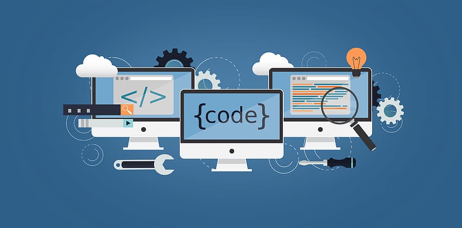 Computer Coding, sky, java, web, icon Free HD Wallpaper