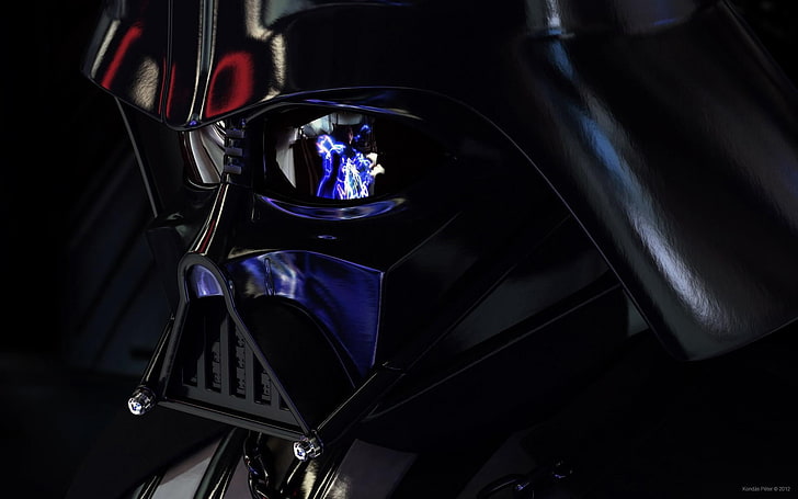 Darth Vader Full Body, technology, darth vader, illuminated, high angle view Free HD Wallpaper