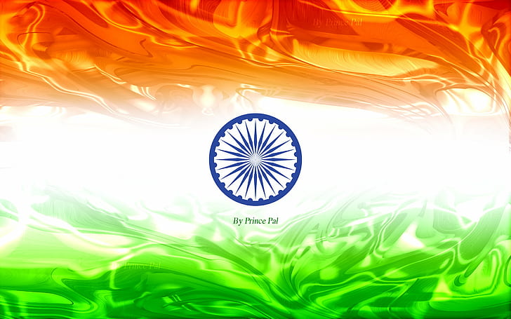 Gujarat, indian, flag, flags, india Free HD Wallpaper