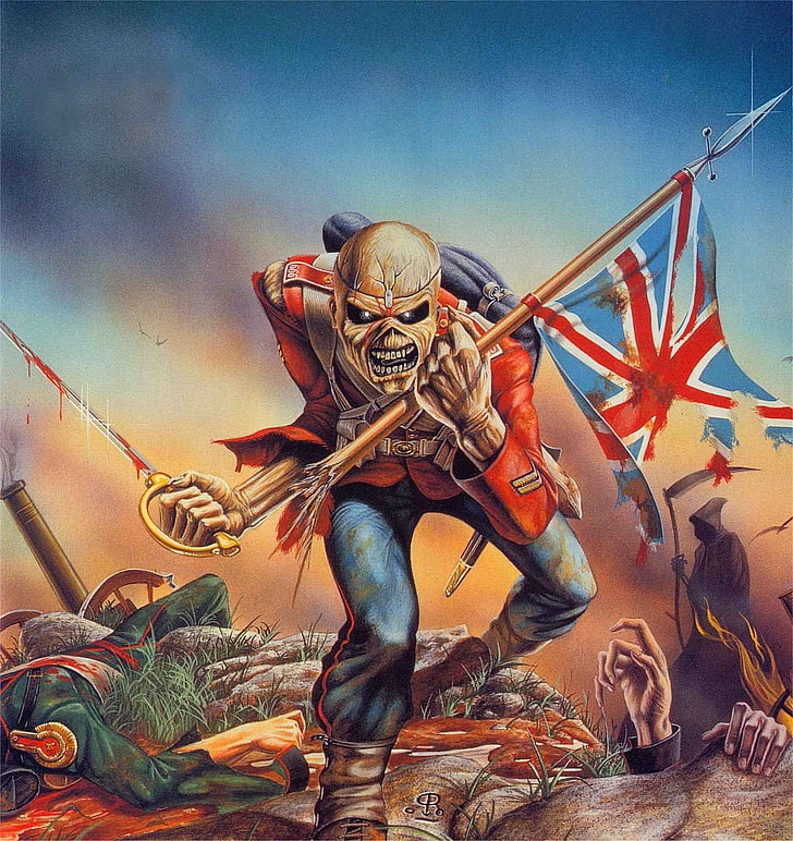 Iron Maiden Freddy, band mascot, spirituality, art and craft, no people Free HD Wallpaper