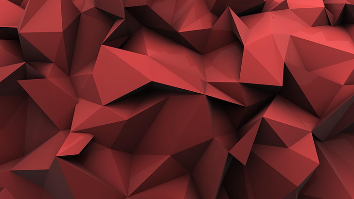 Low Poly Design, arts culture and entertainment, university, vector, triangle shape Free HD Wallpaper