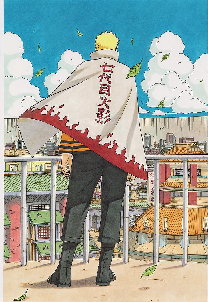 Minato Namikaze, illustration, manga sketch, men, masashi kishimoto Free HD Wallpaper