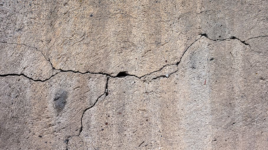 Sidewalk Crack, old, nature, abstract backgrounds, backgrounds and textures