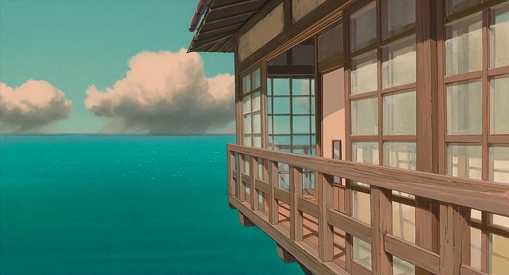 Spirited Away Movie Poster, window, reflection, spirited away, outdoors Free HD Wallpaper