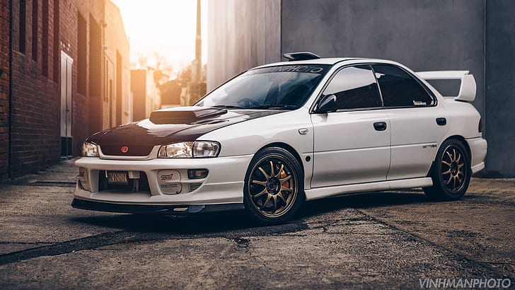 Subaru WRX STI Modified, japanese cars, subaru, subaru impreza wrx sti, jdm Free HD Wallpaper