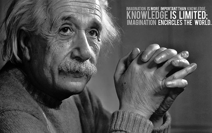 Albert Einstein Bio, albert, amp, black, white Free HD Wallpaper