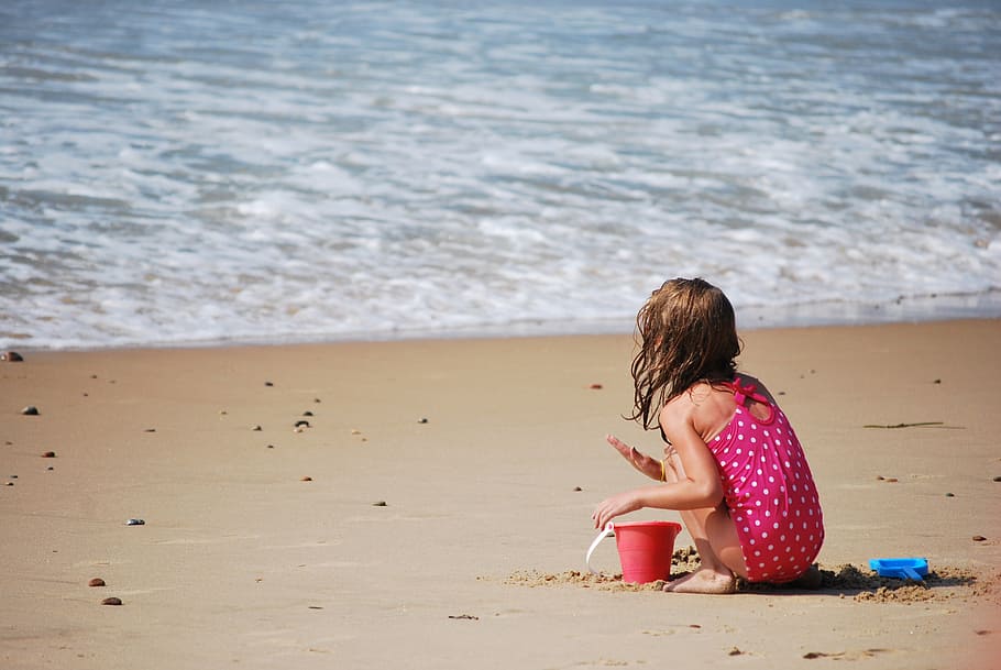 Beach Outfits, girls, leisure activity, motion, ocean