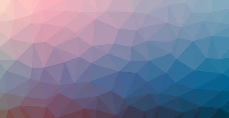 Blue Triangle, red, geometric shape, full frame, paper Free HD Wallpaper