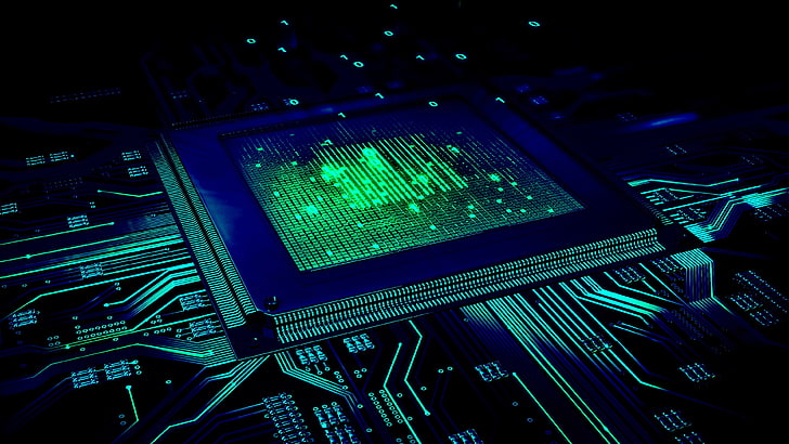 Computer Circuit Board, complexity, electrical equipment, science, internet Free HD Wallpaper