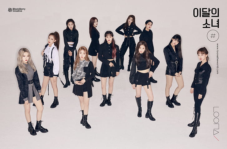 Concept Group Photo so What Loona, women, yeojin, kpop, chuu Free HD Wallpaper