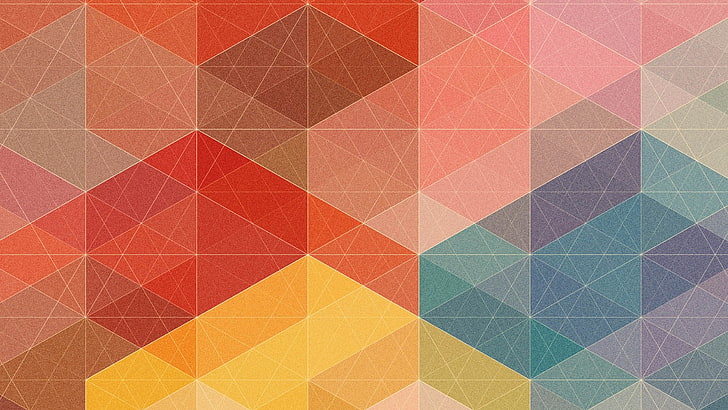 Geometric Abstract Cool, no people, textured, color gradient, colors Free HD Wallpaper