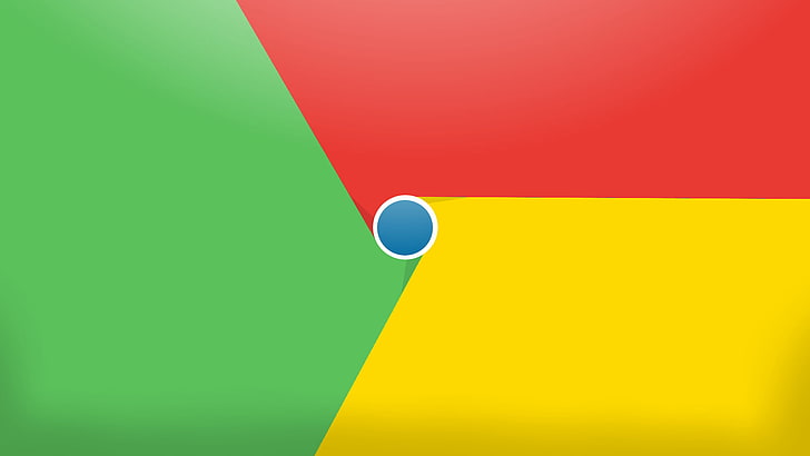 Google Chrome, logo, pattern, copy space, color gradient Free HD Wallpaper