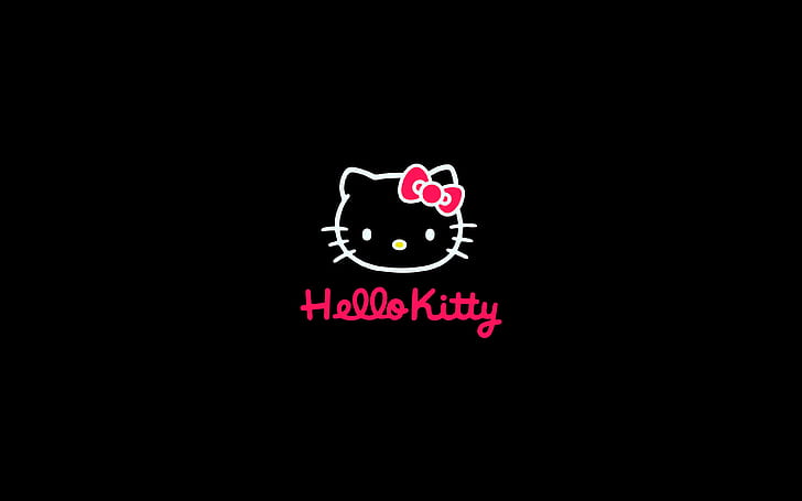 Hello Kitty Nails, hello, cute, kitty, logo Free HD Wallpaper