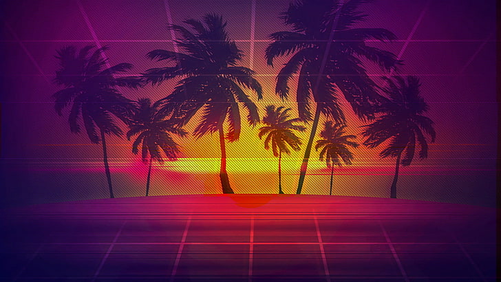 Hotline Miami, nature, silhouette, flooring, architecture Free HD Wallpaper