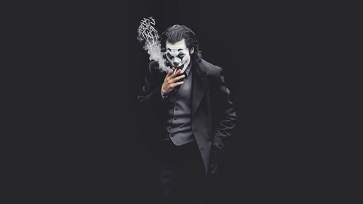 Joaquin Phoenix Joker Movie Quotes, smoke, joker, joker 2019 movie Free HD Wallpaper