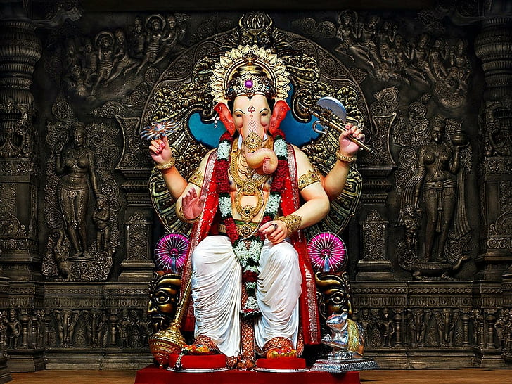 Lalbaugcha Raja HD, chaturthi, god, photos, Ganesh