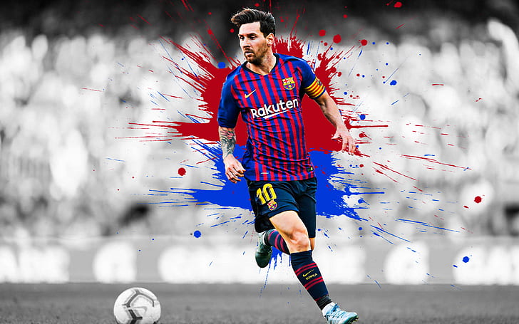 Lionel Messi, soccer, fc barcelona, lionel messi Free HD Wallpaper