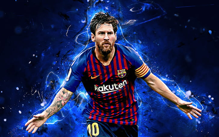 Messi Futbol, lionel messi, fc barcelona, soccer Free HD Wallpaper