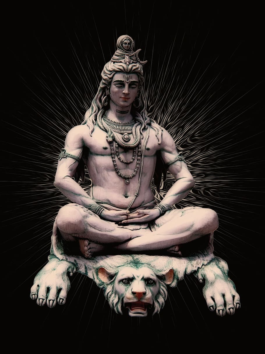 of Shiva God, ganges, adult, mahadeva, religion Free HD Wallpaper